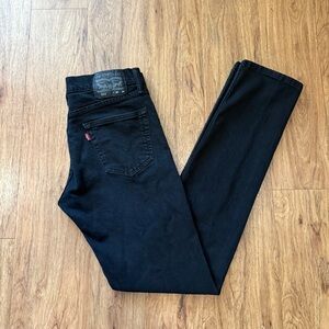 Levi’s 511 Black Straight Leg Jeans W30 L34